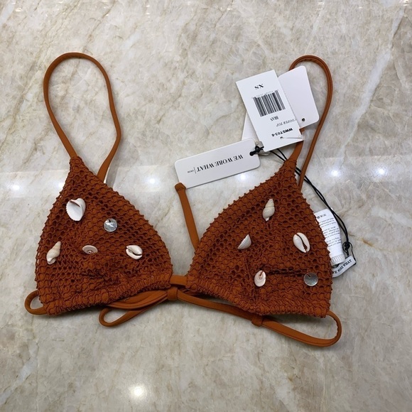 WeWoreWhat Cooper Shell Detail Bikini Top - Picture 6 of 12